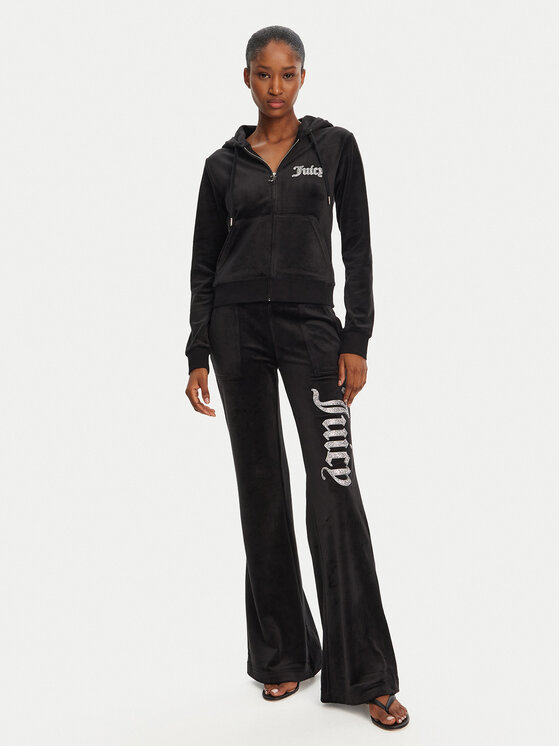 Juicy Couture Juicy Couture Pantalones de chándal Layla JCBBJ125806 Negro Regular Fit