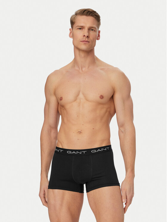 Gant Gant Conjunto de calzoncillos boxer 900027003 Negro