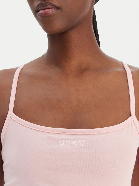 Guess Guess Top E6GP02 J1314 Rosa Regular Fit