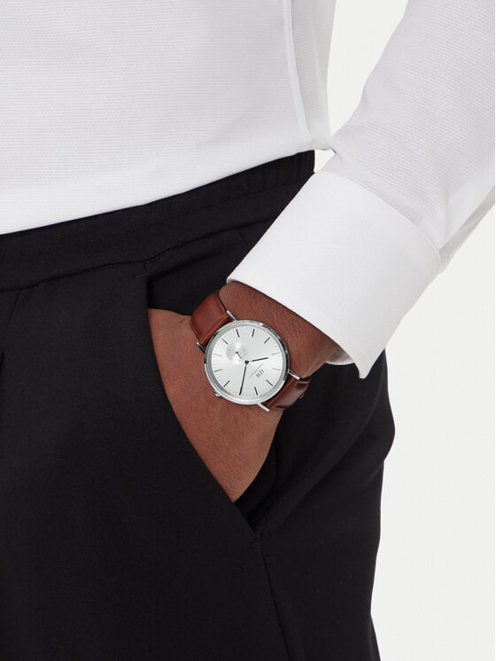 Daniel Wellington Pulkstenis Daniel Wellington Classic St Mawes DW00100867 Brūns