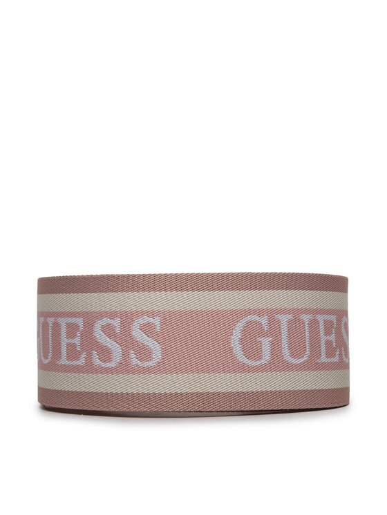 Guess Wymienny pasek do torebki Guess Webbing Strap (WB) Shoulder Strap SWWB86 74730 Różowy