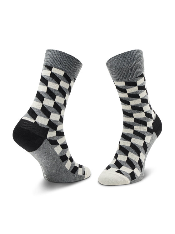 Happy Socks Довгі шкарпетки Happy Socks XCBW09-9100 Чорний