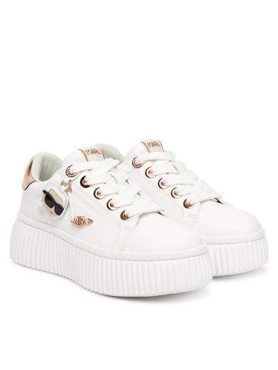 KARL LAGERFELD Superge KARL LAGERFELD KL42376T Bela