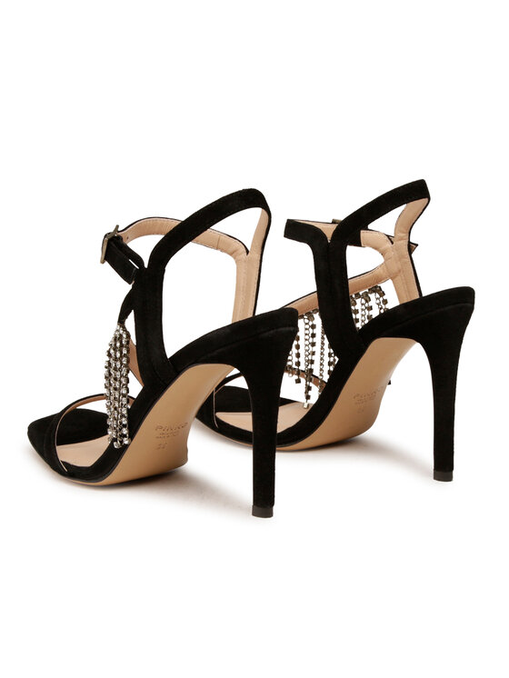 PINKO Босоніжки PINKO Laurence Al 20-21 PBKSH 1P21ZG Y6RD Чорний