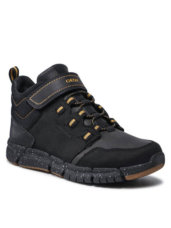 Geox Auliniai batai Geox J Flexyper B.B Abx A J949XA 032FU C9241 M Juoda