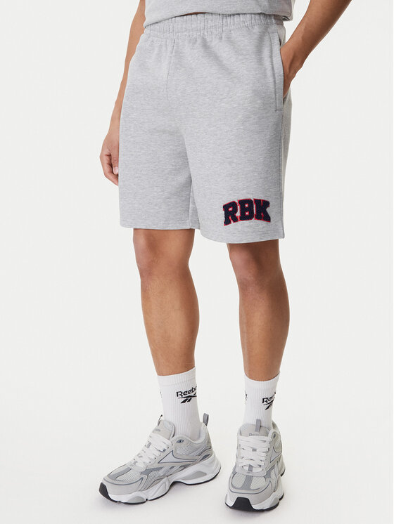 Reebok Reebok Pantalones cortos deportivos Braddish RK25559CCM Gris Relaxed Fit
