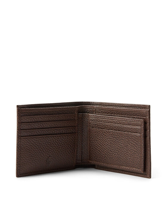 Polo Ralph Lauren Zestaw portfel i brelok Polo Ralph Lauren Pbl Gftbx 2-Gbx 405974635002 Brązowy ciemny