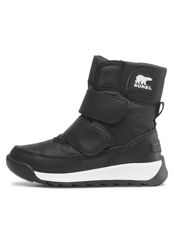 Sorel Stivali da neve Sorel Childrens Whitney II Strap Wp NC3919-010 Nero
