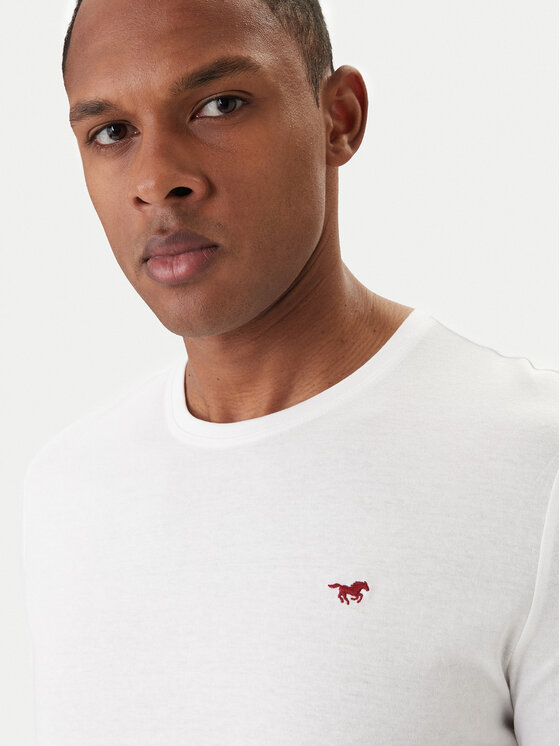 Mustang Mustang Conjunto de camisetas 1017076 Blanco Regular Fit