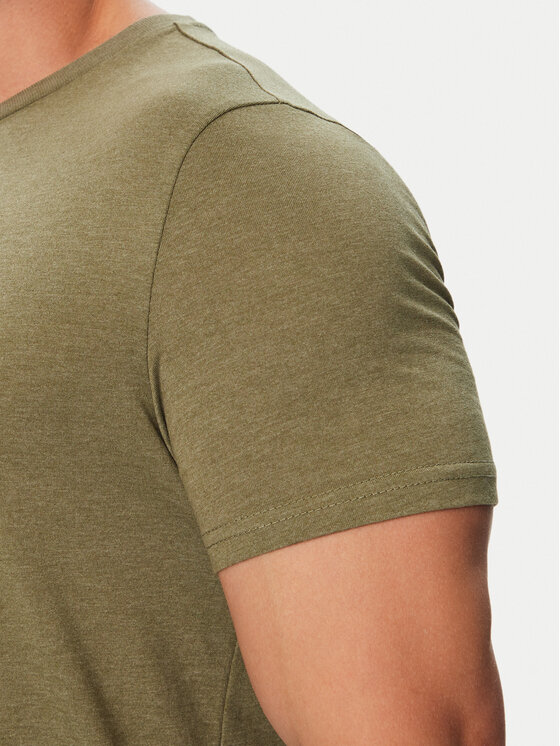 Tommy Jeans Tommy Jeans Camiseta Jasper DM0DM20363 Verde Slim Fit