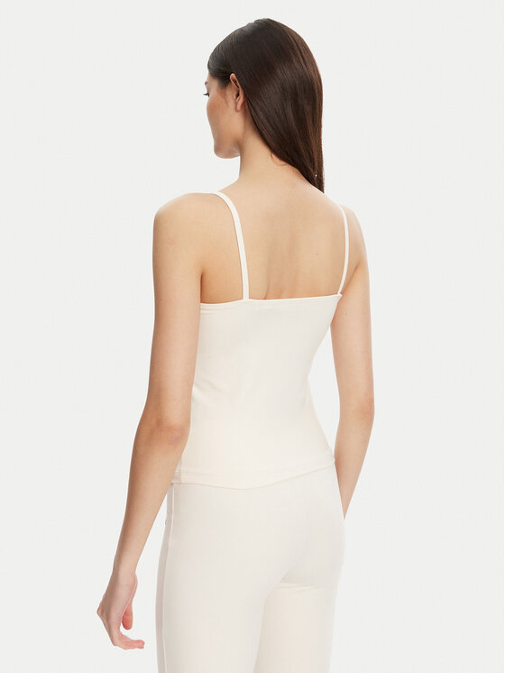 Guess Guess Top V5RP09 KCD02 Écru Regular Fit