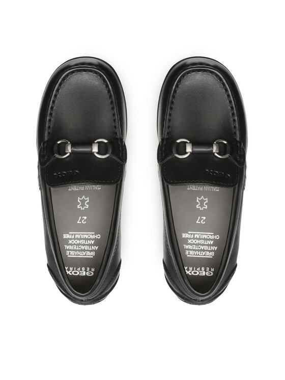 Geox Mokasīni Geox J New Fast J746CC 43 C9999 D Melns