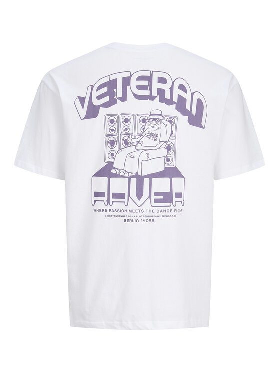 Jack & Jones Jack & Jones Camiseta Raver 12301189 Blanco Relaxed Fit