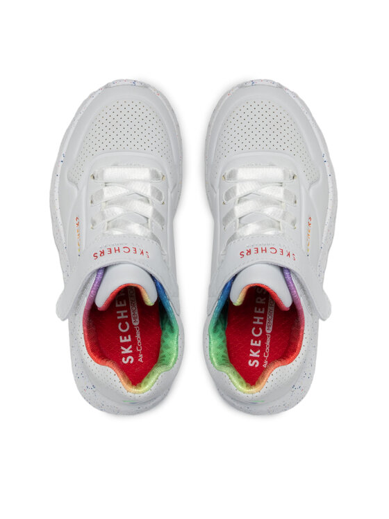 Skechers Superge Skechers Uno Lite Rainbow Specks 310457L/WMLT Bela
