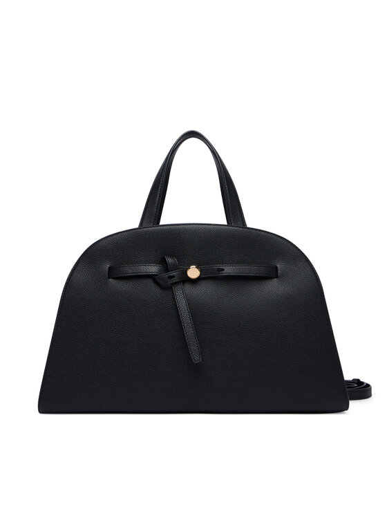 Tory Burch Kabelka Tory Burch Romy Bauletto 179990 Čierna