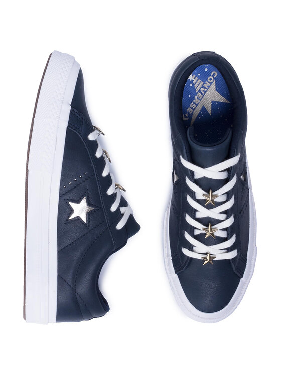 Converse Πάνινα παπούτσια Converse One Star Ox 165021C Σκούρο μπλε