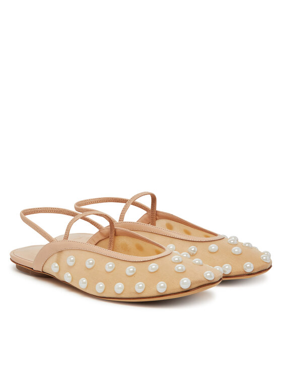 Weekend Max Mara Baleríny Weekend Max Mara 2515521155600 Béžová