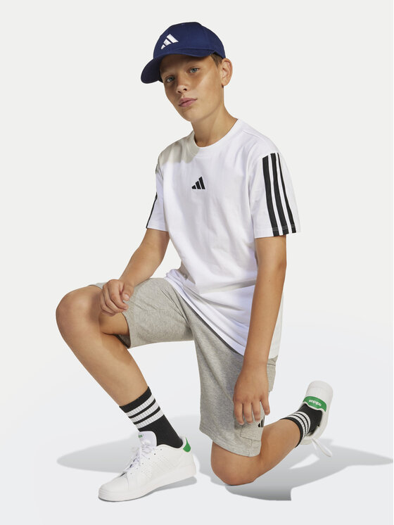 adidas adidas Majica Essentials JD6488 Bela Regular Fit