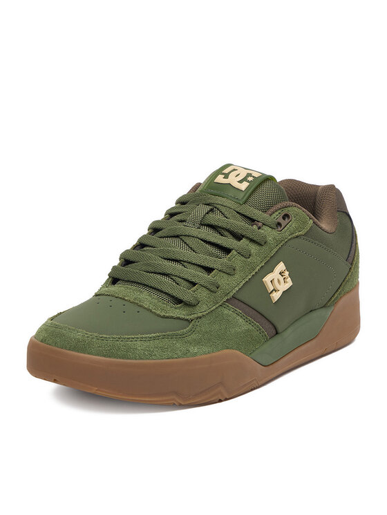 DC Shoes Sneakersy DC Shoes EO-FRACTAL DC02599301 Zielony ciemny