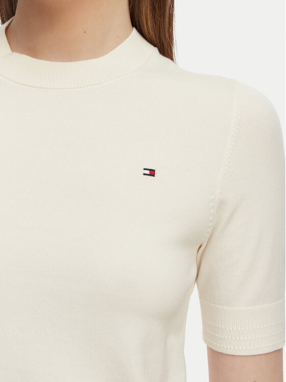Tommy Hilfiger Tommy Hilfiger Maglione WW0WW49705 Giallo Slim Fit