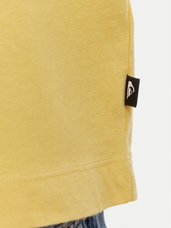 Quiksilver Quiksilver Majica Standard  EQWZT03197 Rumena Regular Fit