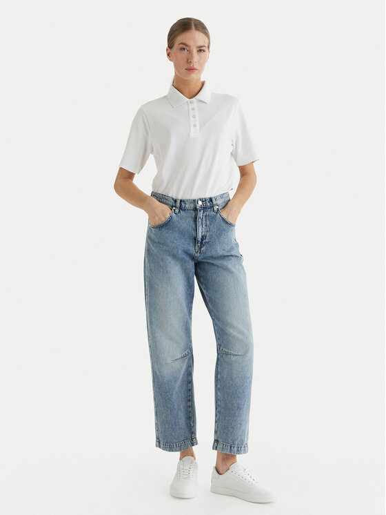 JOOP! Jeans JOOP! Jeans Поло Talena 10100104 30100660 Білий Modern Fit