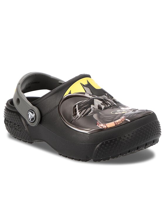 Crocs Шльопанці Crocs Fl Batman Clog K 205020 Чорний