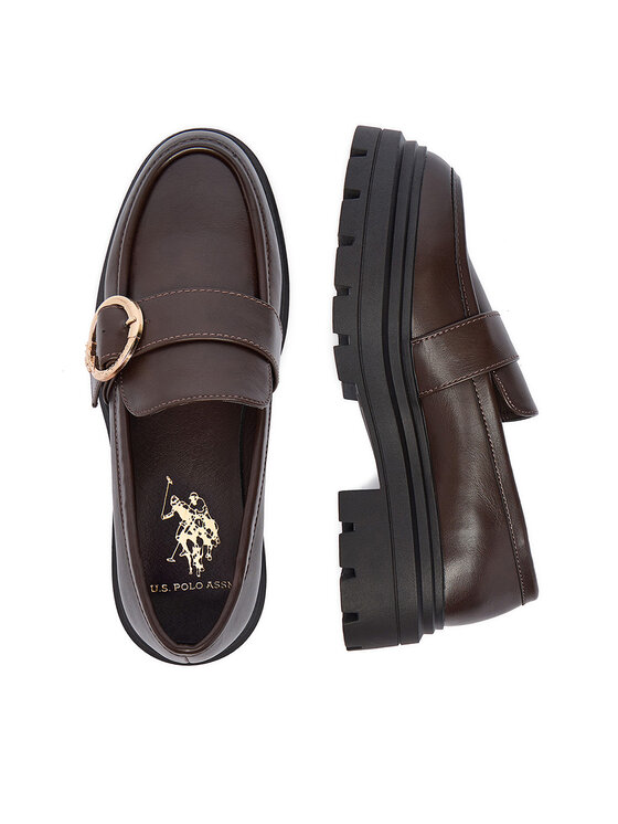 U.S. Polo Assn. Лофери U.S. Polo Assn. EO-SVETA001W/GY1 Темно-коричневий