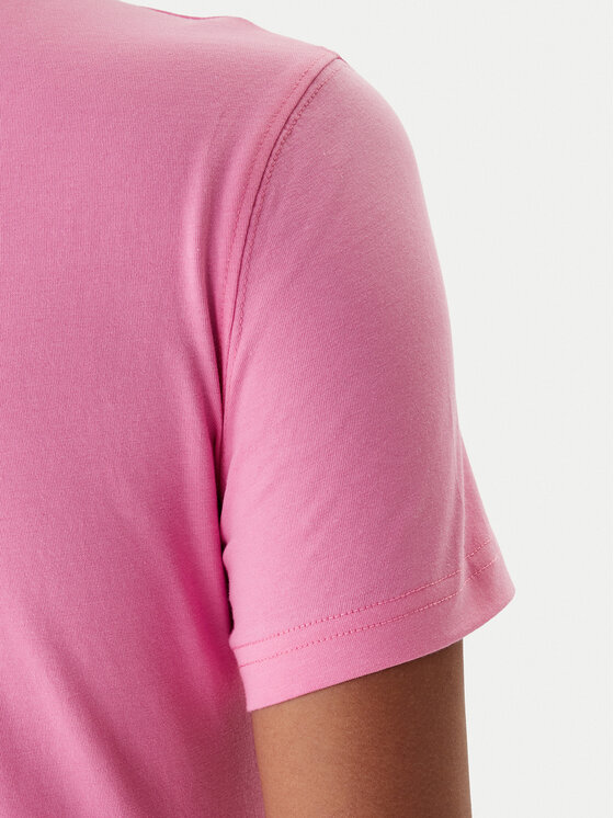 Versace Jeans Couture Versace Jeans Couture Camiseta 80HAHT02 CJ03T Rosa Slim Fit