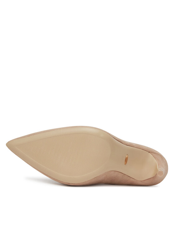 DeeZee Pantofi cu toc subțire DeeZee DZ0023 Bej