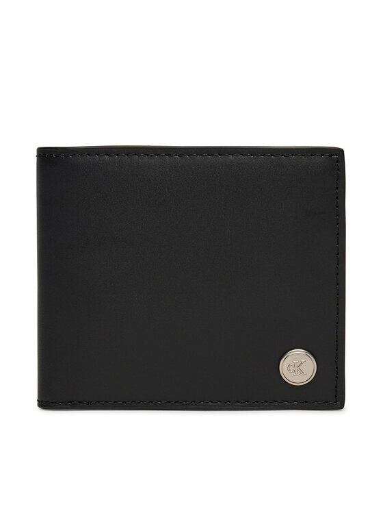 Calvin Klein Jeans Peněženka Calvin Klein Jeans Jeans Hardware Bifold W/Coin LV04G1004G Černá