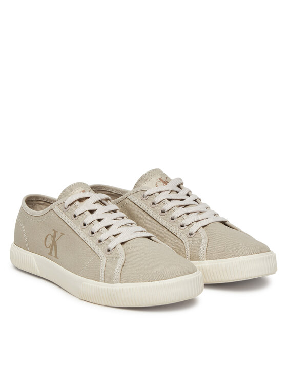 Calvin Klein Jeans Teniși Calvin Klein Jeans Ess Vulc Low Cv Mg Wn YW0YW01762 Bej