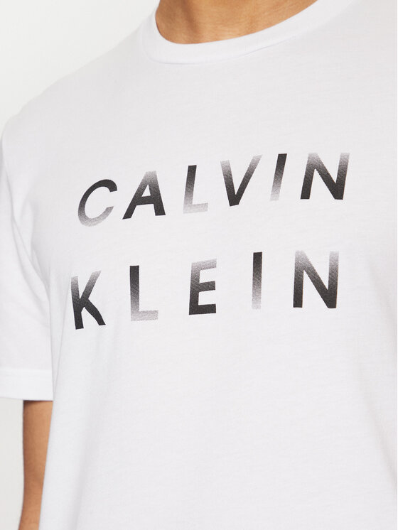 Calvin Klein Calvin Klein Majica K10K114156 Bela Regular Fit