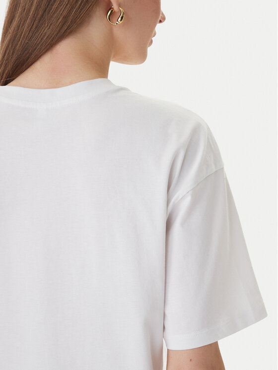 ONLY ONLY Camiseta Rhine 15368901 Blanco Boxy Fit