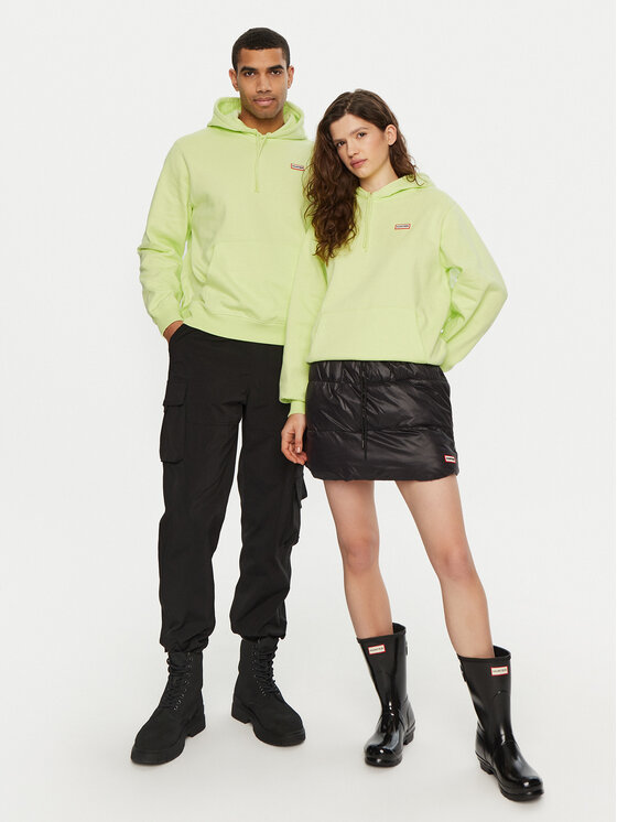 Hunter Hunter Світшот HARU0008242 Зелений Regular Fit
