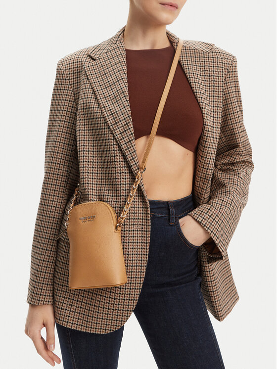 Nine West Taška na telefón Nine West CEO-BRAVE-LA374-4086 Béžová