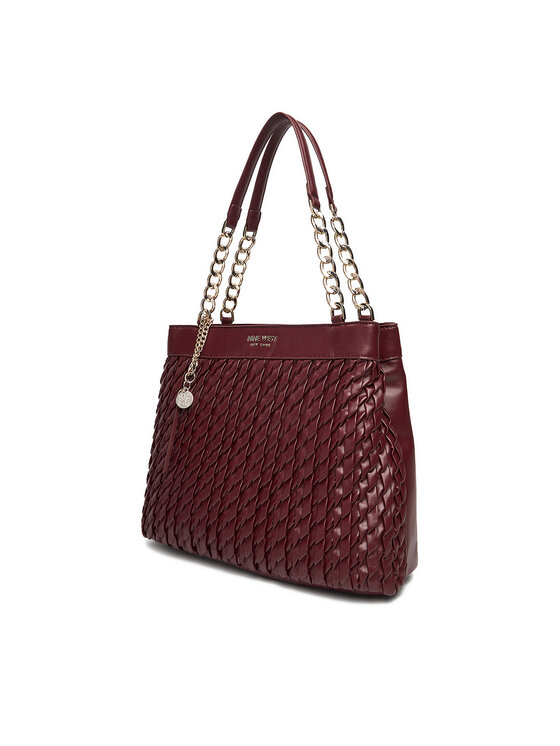Nine West Ročna torba Nine West CEO-DAKOTA-II-LDA8007 Bordo rdeča