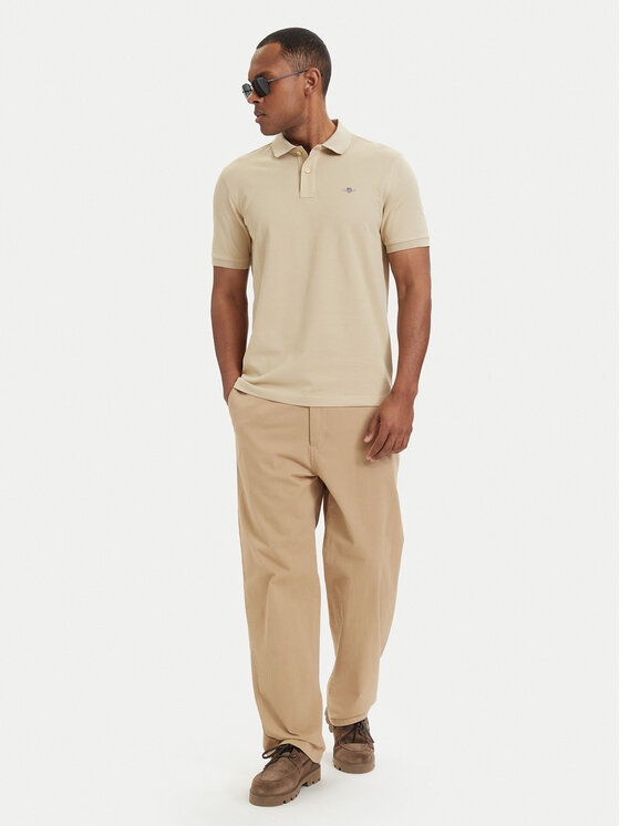Gant Gant Polo Shield  2210 Beis Regular Fit