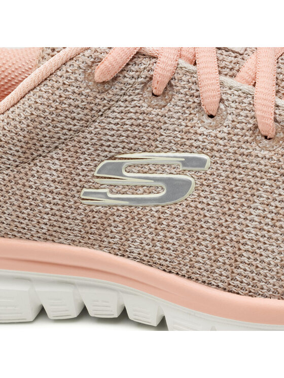 Skechers Сникърси Skechers Twisted Fortune 12614/NTCL Бежов