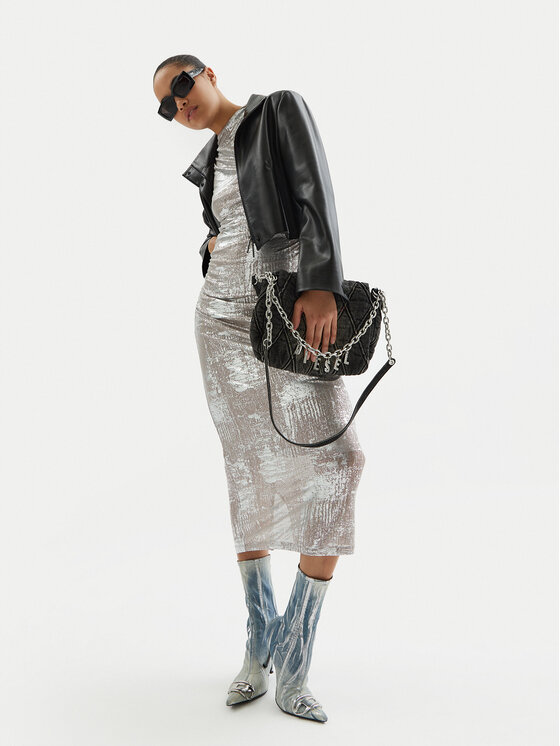 Diesel Borsetta Diesel Charm-D X09596P6330 Grigio