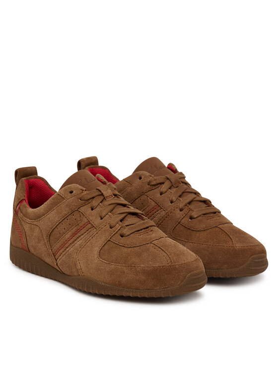 Clarks Снікерcи Clarks Meridor Lace 26320261 Коричневий