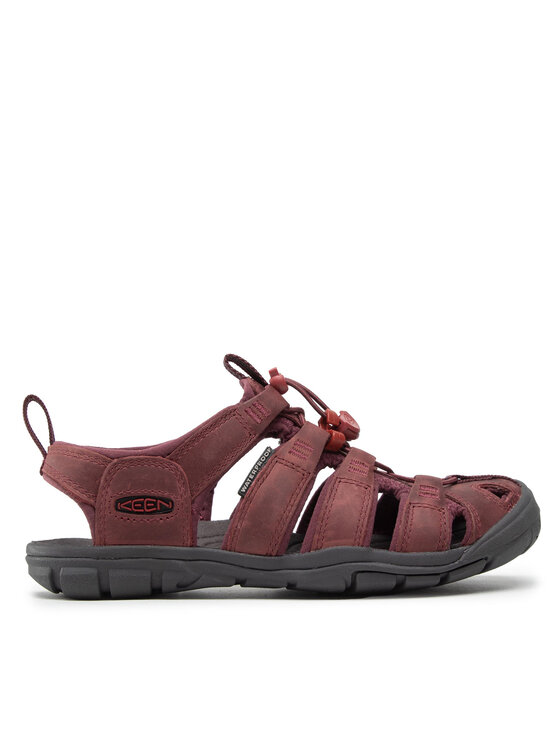 Keen Sandali Keen Clearwater Cnx Lleather 1025088 Bordeaux