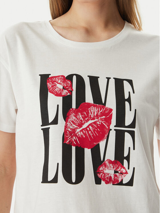 Morgan Morgan Camiseta 261-DOVE Blanco Regular Fit