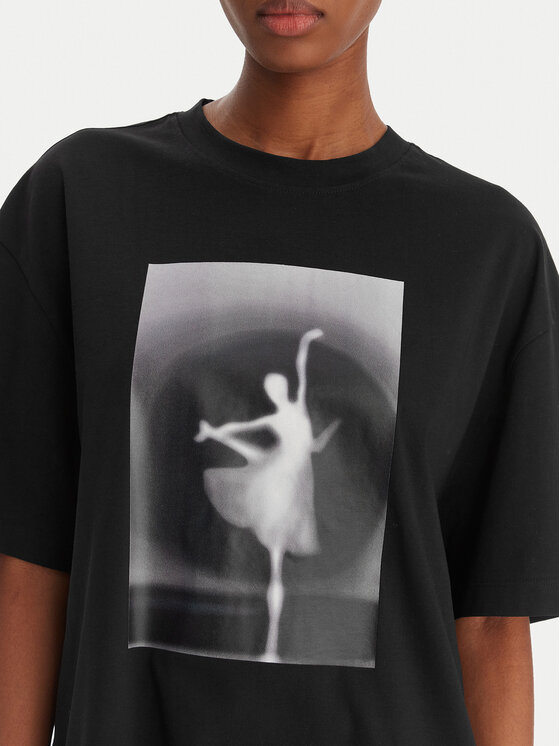 BOSS BOSS Camiseta Eboys 50556978 Negro Regular Fit
