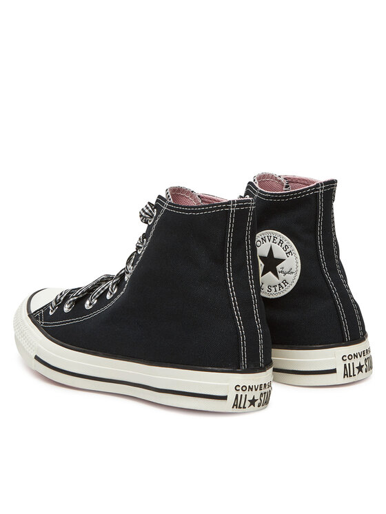 Converse Кеди Converse Chuck Taylor All Star Gingham A13661C Чорний