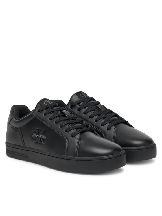 Calvin Klein Jeans Zapatillas Calvin Klein Jeans Classic Cupsole Mono Lth YM0YM01369 Negro