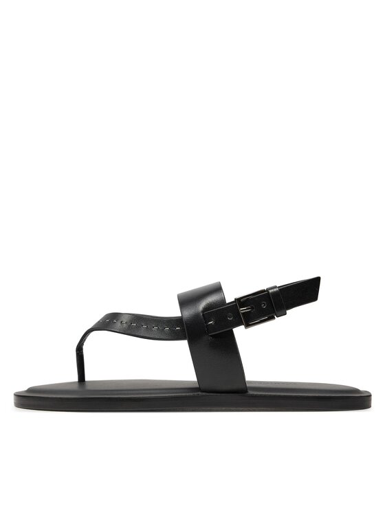 Max Mara Sandali Max Mara Thongstitch 24145210126 Črna