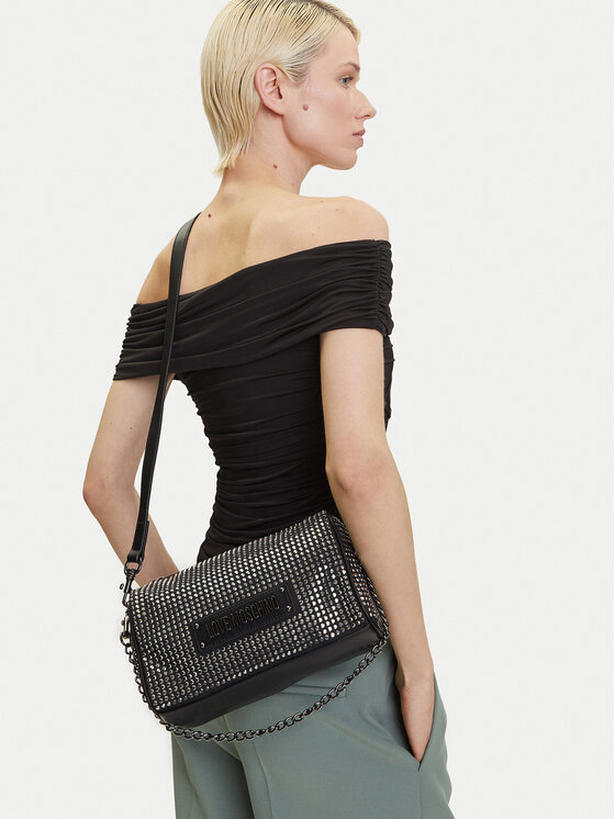 LOVE MOSCHINO Kabelka LOVE MOSCHINO JC4135PP1MLL100A Černá