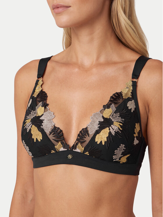 BOSS BOSS Bralette 50570076 Negro