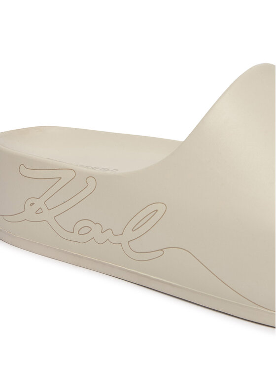 KARL LAGERFELD Шльопанці KARL LAGERFELD Kobo II KL86048F Écru